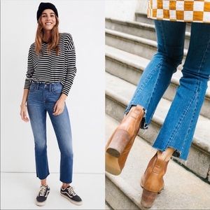 Madewell Cali Demi-Boot Jeans Back-Seam Edition